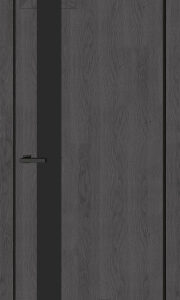 Полотно дверне ТМ Doors 2000х900х42мм TRENTO 03 BG BLACK (з фрезерув. п/з 96/85), шт