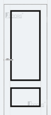 Полотно дверне ПВХ ТМ DOORS 2000х900х40мм С 105 ВG (чорне), шт